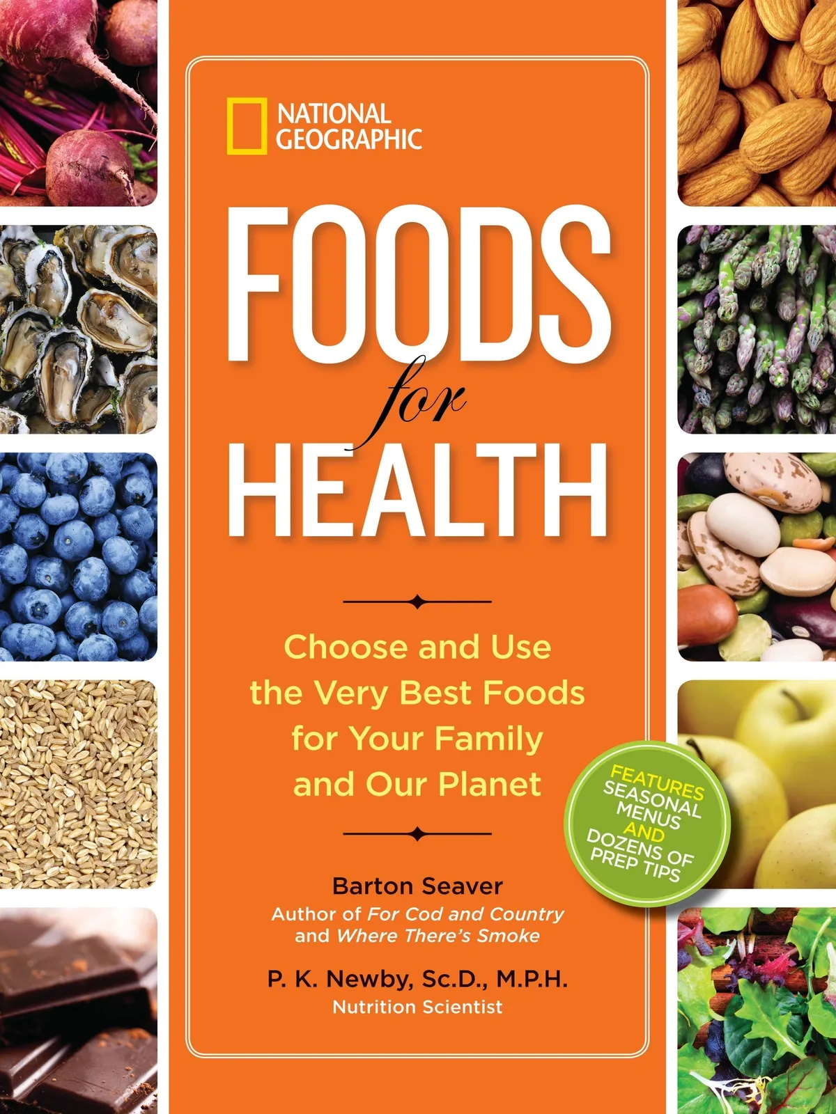 National Geographic Foods for Health book cover.